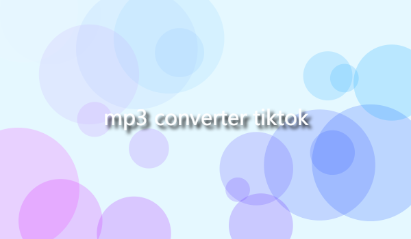 What are the benefits of using mp3 converter tiktok缩略图